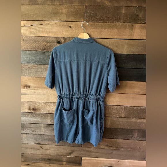 Universal-thread Women's Blue and Navy Playsuit-romper - Picture 8 of 10